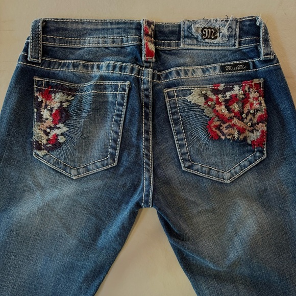 MISS ME Signature Skinny Embroidered Jeans JP7258S3 (W26 L30) - Picture 13 of 17